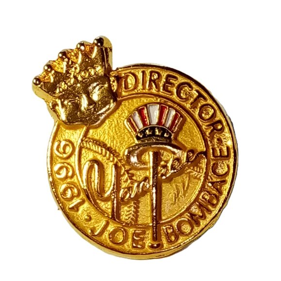 New York Yankees Pin  Vintage 1996  Royal Order of Jesters  Joe Bombace Director - Picture 2 of 5